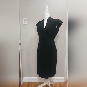 Calvin Klein Black Midi Dress